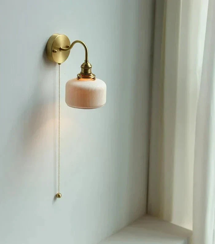 Skanto | ScandiAura – Stilfull Keramisk Vegglampe med Nordisk Design