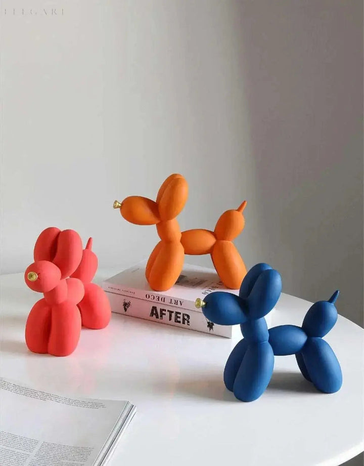 Skanto | PuffGlow - Golden Snout Ballong Skulptur