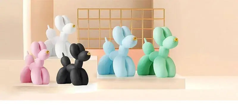 Skanto | PuffGlow - Golden Snout Ballong Skulptur