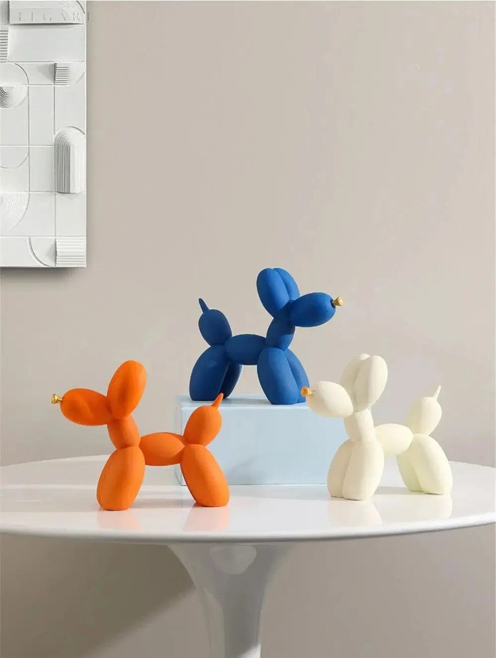 Skanto | PuffGlow - Golden Snout Ballong Skulptur