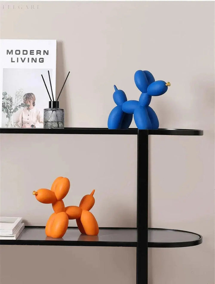 Skanto | PuffGlow - Golden Snout Ballong Skulptur