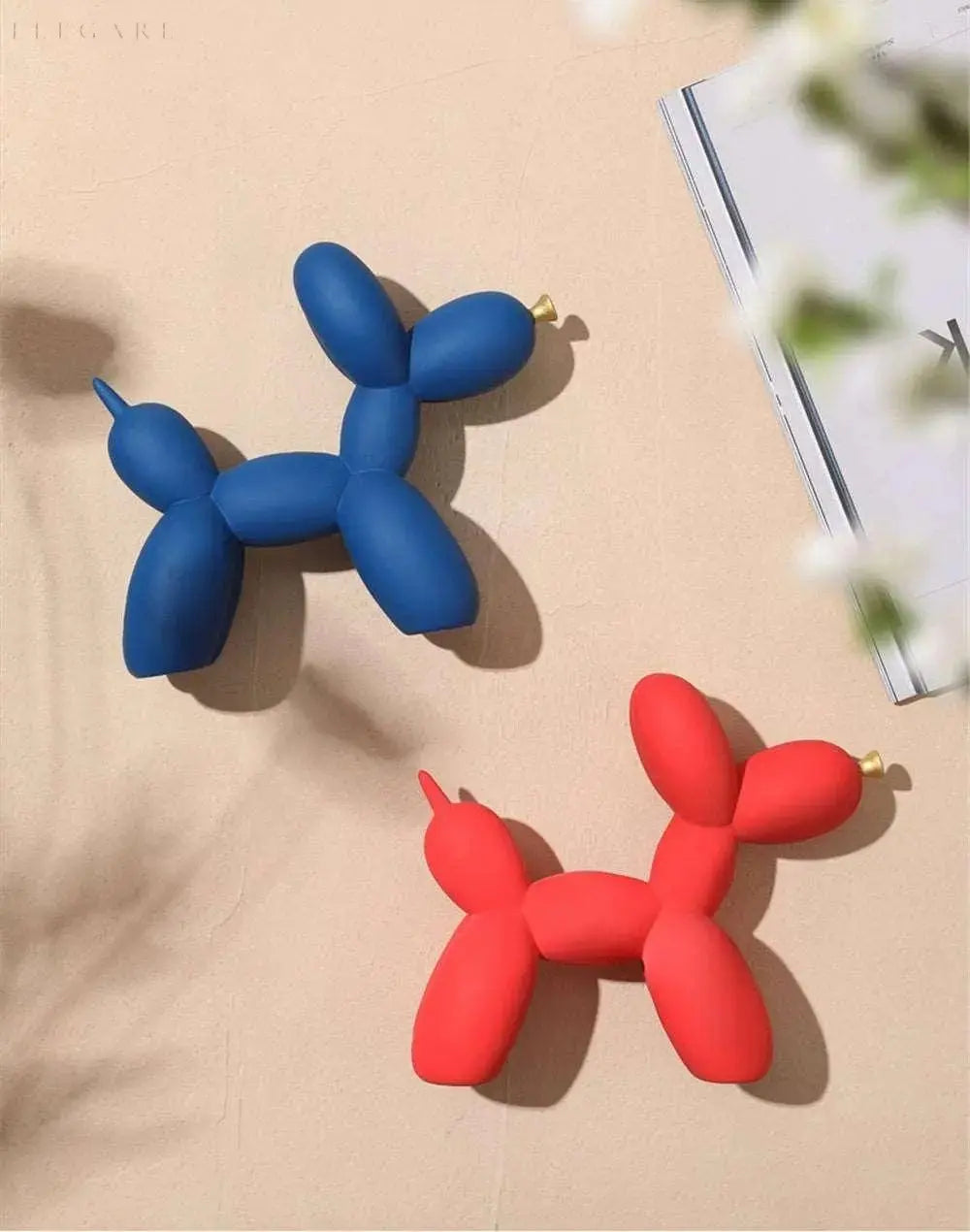 Skanto | PuffGlow - Golden Snout Ballong Skulptur