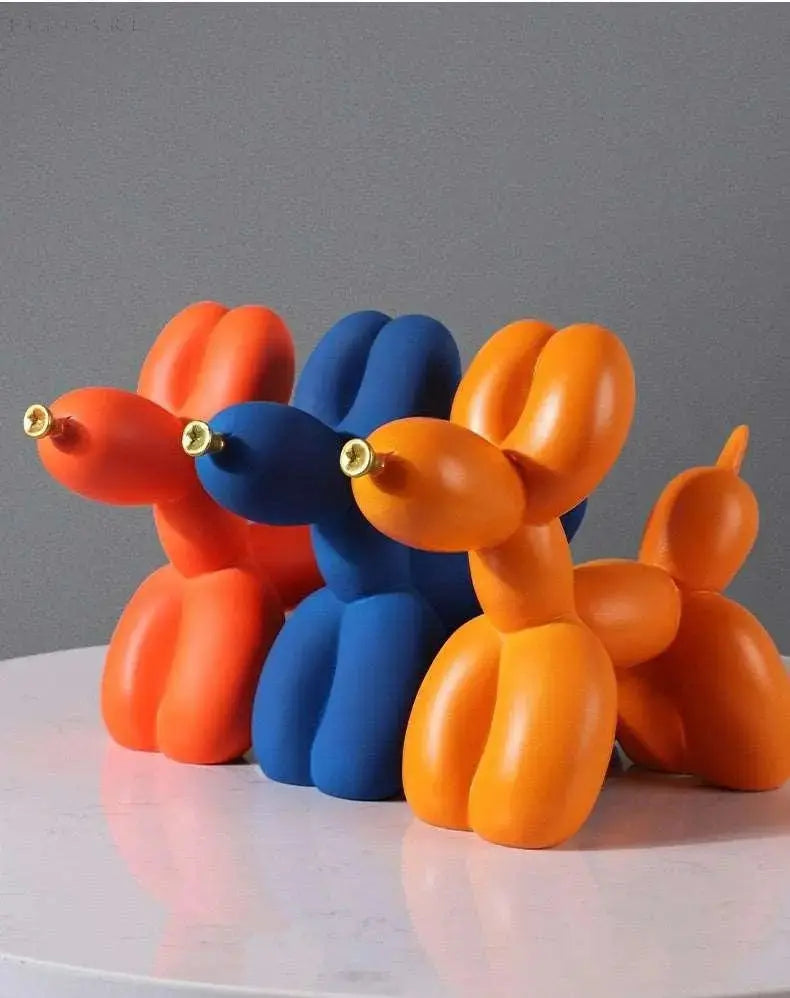 Skanto | PuffGlow - Golden Snout Ballong Skulptur