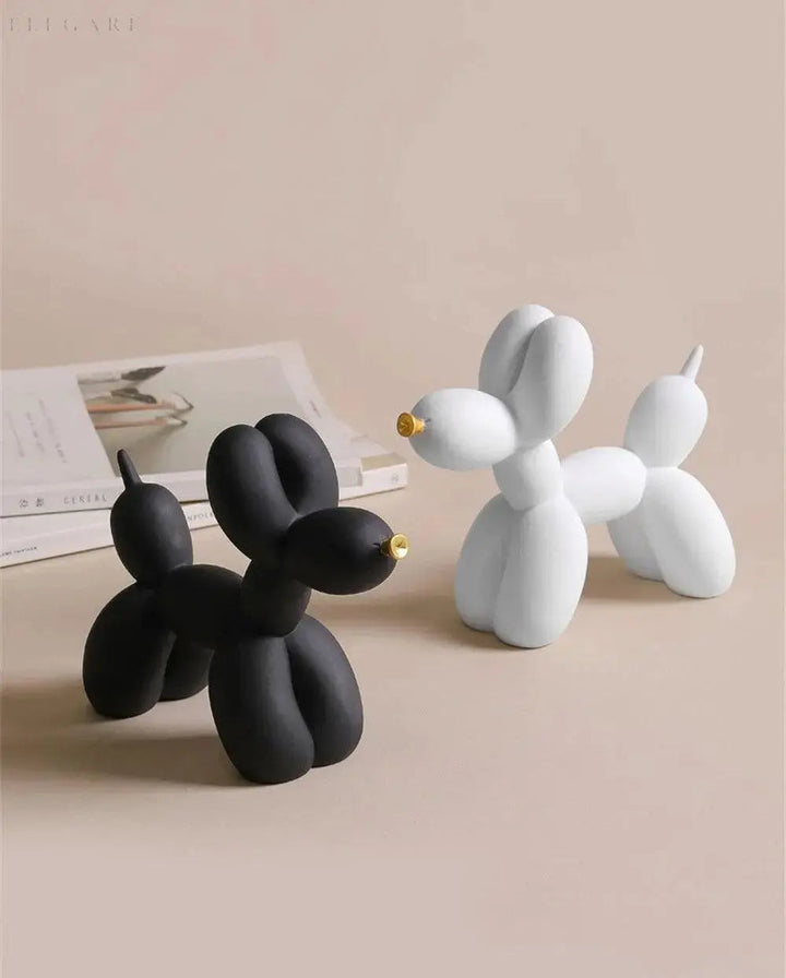 Skanto | PuffGlow - Golden Snout Ballong Skulptur