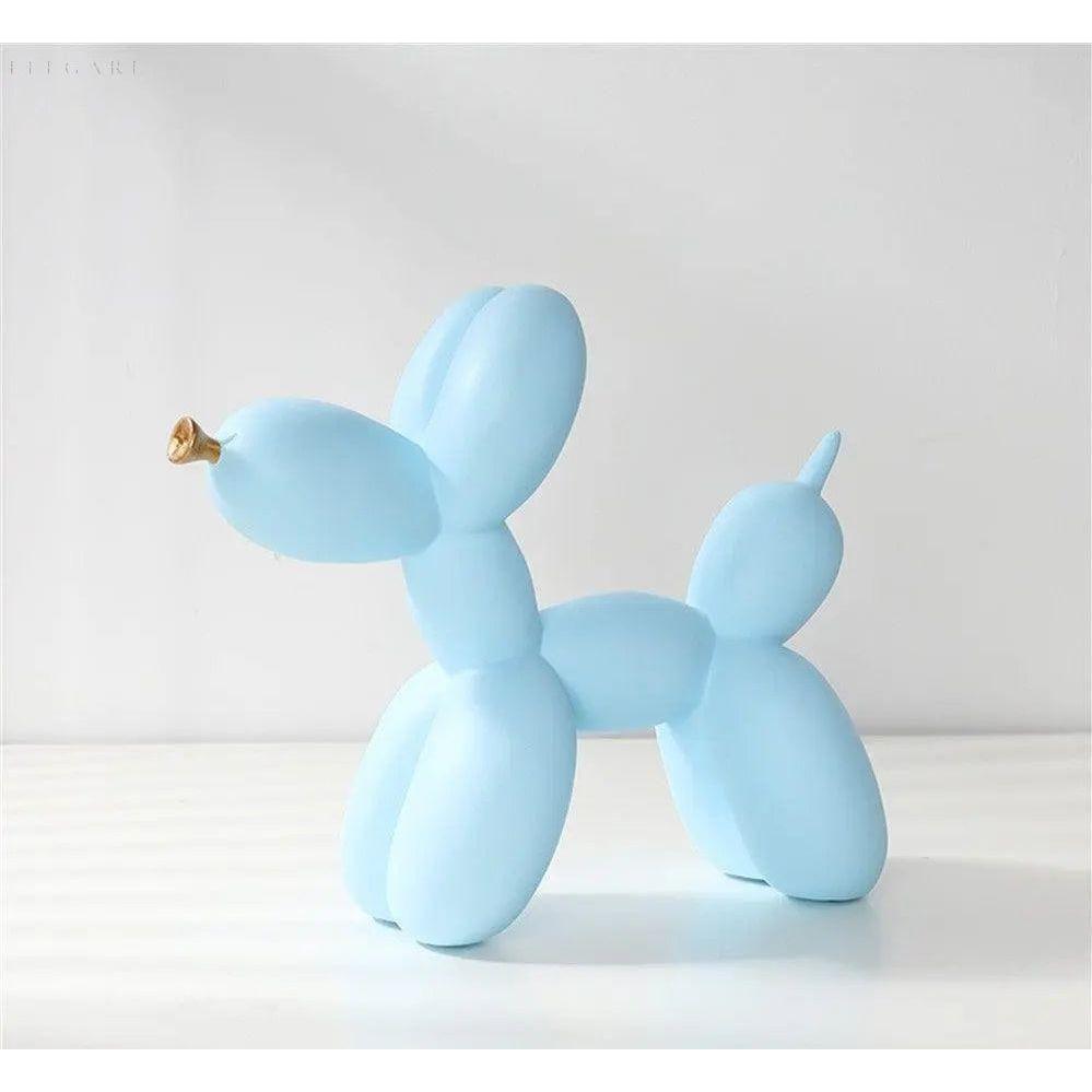 Haku - Ballonghund figur med gyllenese | Skanto