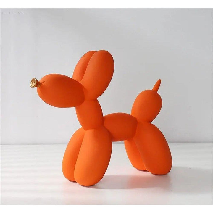 Haku - Ballonghund figur med gyllenese | Skanto
