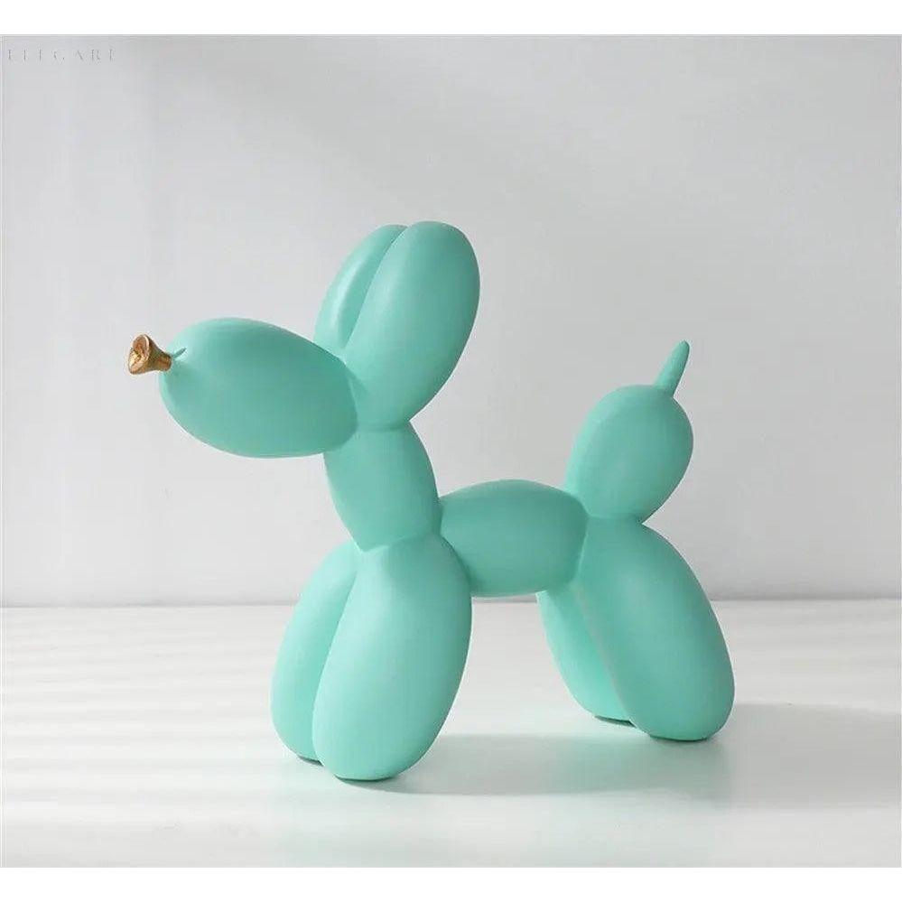 Haku - Ballonghund figur med gyllenese | Skanto