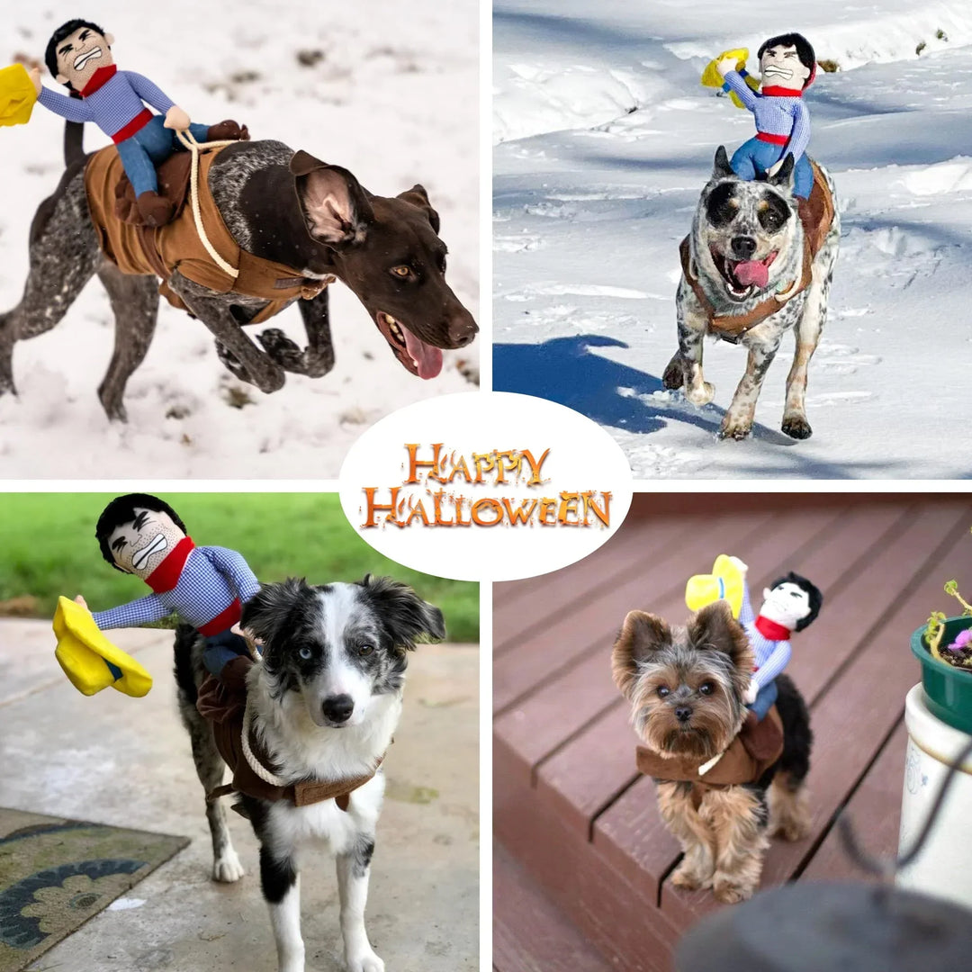 Skanto | Halloween Cowboy Hundekostyme Sett