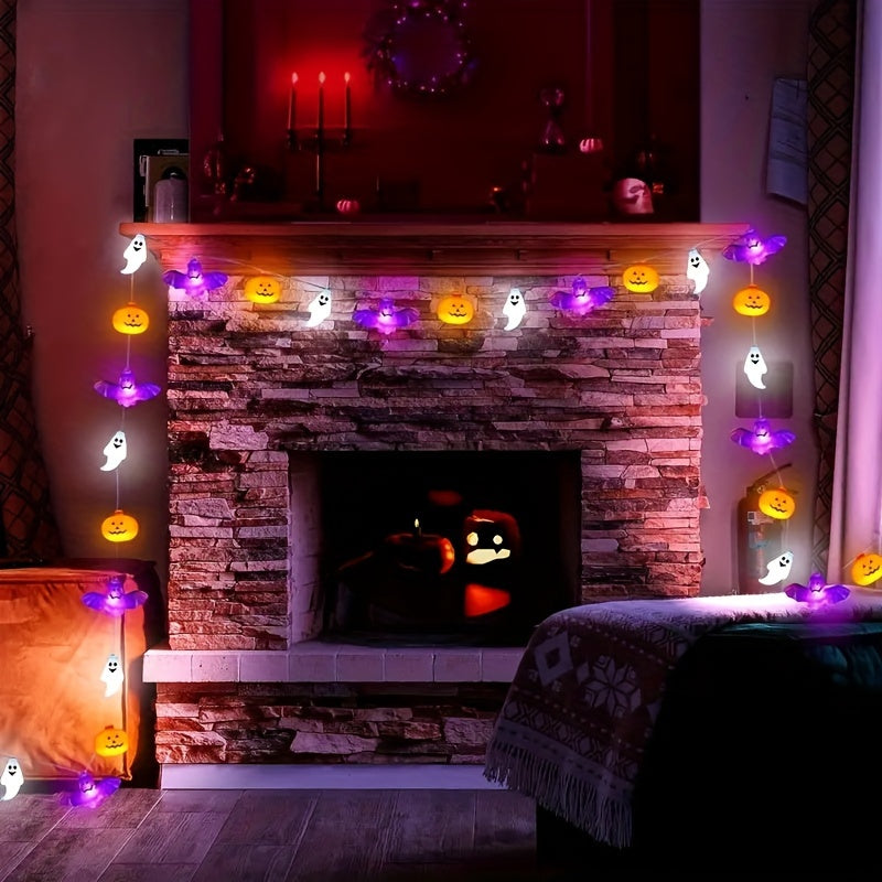 Skanto | Spooky Halloween Lyskilder – Batteridrevet Gresskar Design