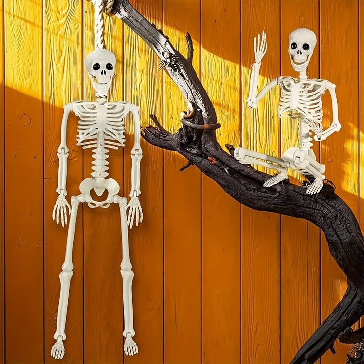 Skanto | Halloween Plastikk Skelet Dekorasjon Sett