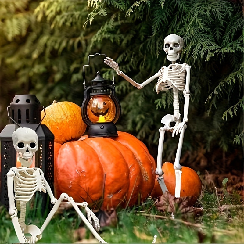 Skanto | Halloween Plastikk Skelet Dekorasjon Sett