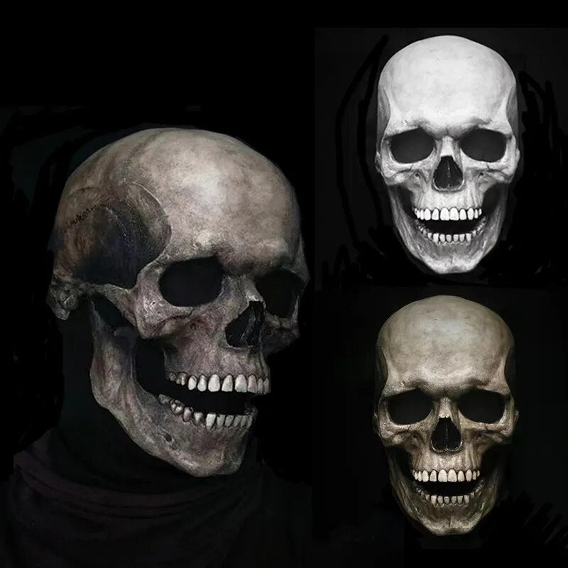 Realistisk Halloween-Totenkopfmaske