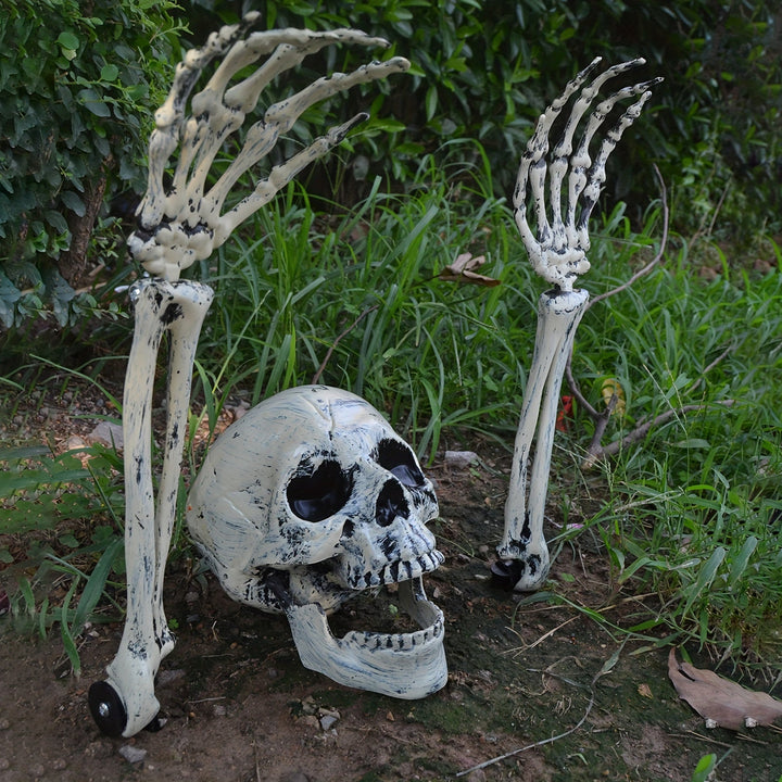Skanto | Halloween Hodeskalle Bakke Dekorasjon Sett