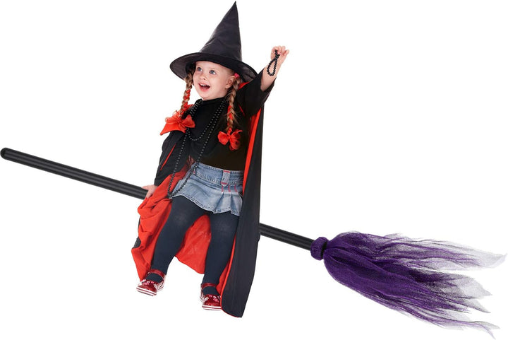 Skanto | Halloween Heksesopel – Plast Party Rekvisitt for Skumle Morsomme Dekor