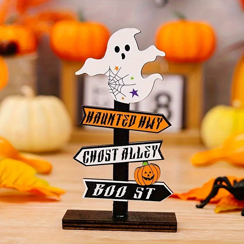 Skanto | Halloween Tre-pumpe – Dekorativt Bord Ornament for Hjem