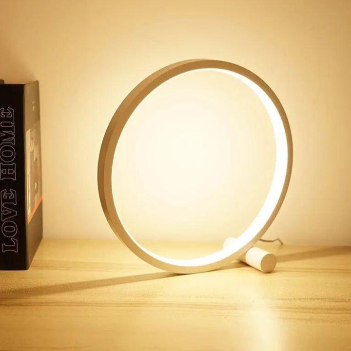 Skanto | Dimmbar LED Berøring Rund Bordlampe for Kreative Rom