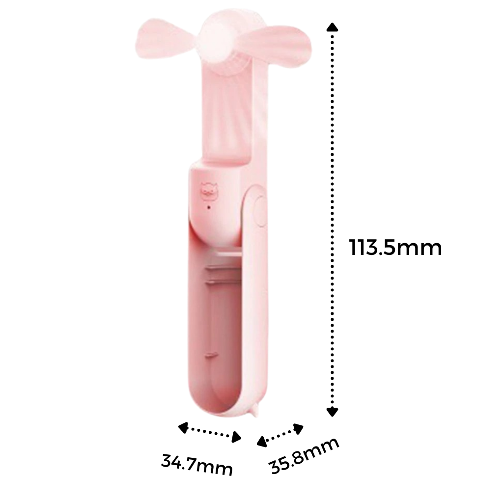 Håndholdt Mini Vifte med USB | Skanto