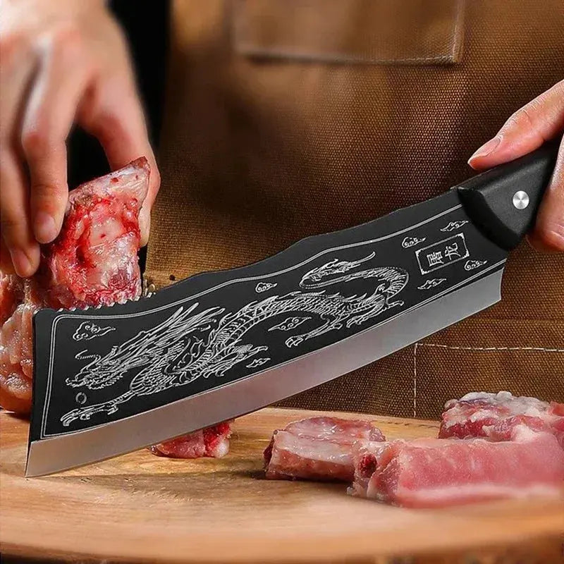 Håndlaget dragekniv