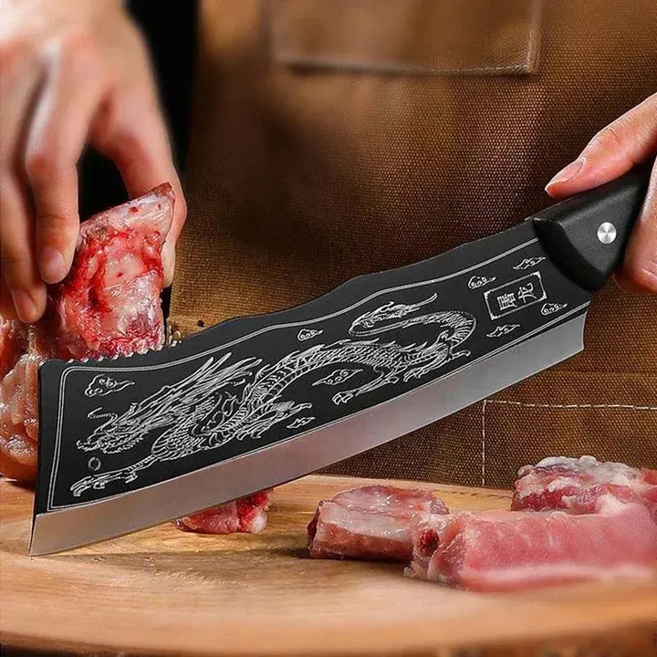 Håndlaget dragekniv