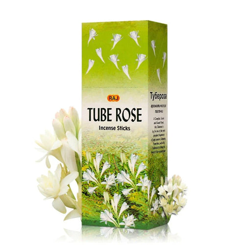 Håndlagde TubeRose røkelsespinner Skanto