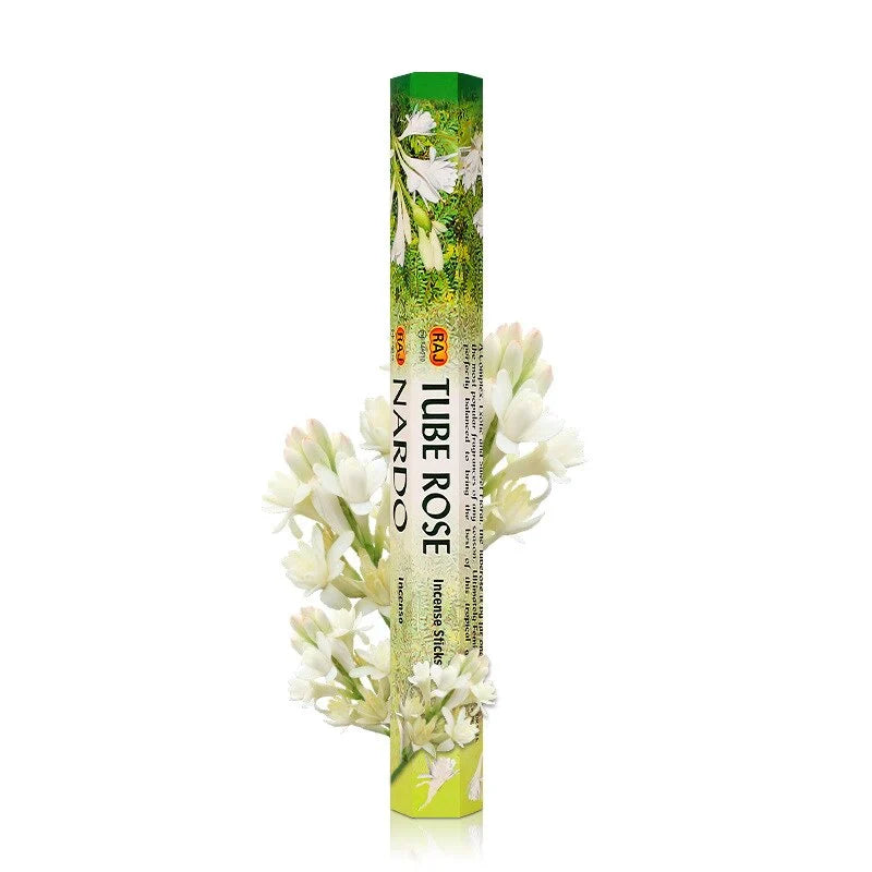 Håndlagde TubeRose røkelsespinner Skanto
