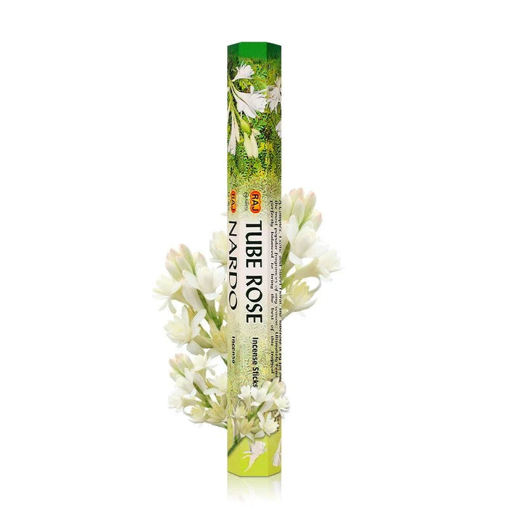 Håndlagde TubeRose røkelsespinner Skanto