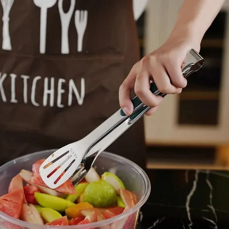 Skanto | Rutsjefrie rustfrie ståltanger for kjøtt, salat og brød