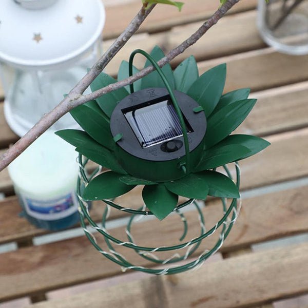 Skanto | Ananasformet Sol Lampe - SolarPine