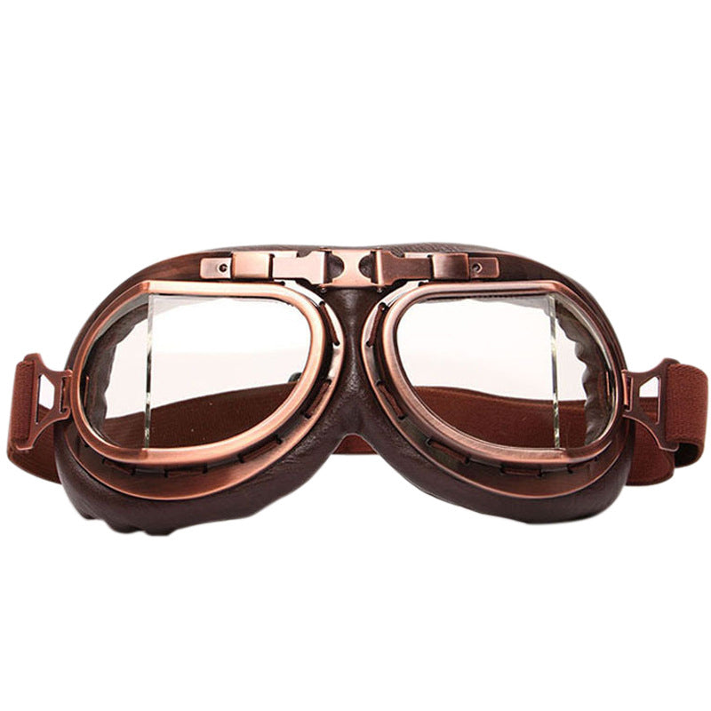 Skanto | Vintage Steampunk Motorsykkelbriller