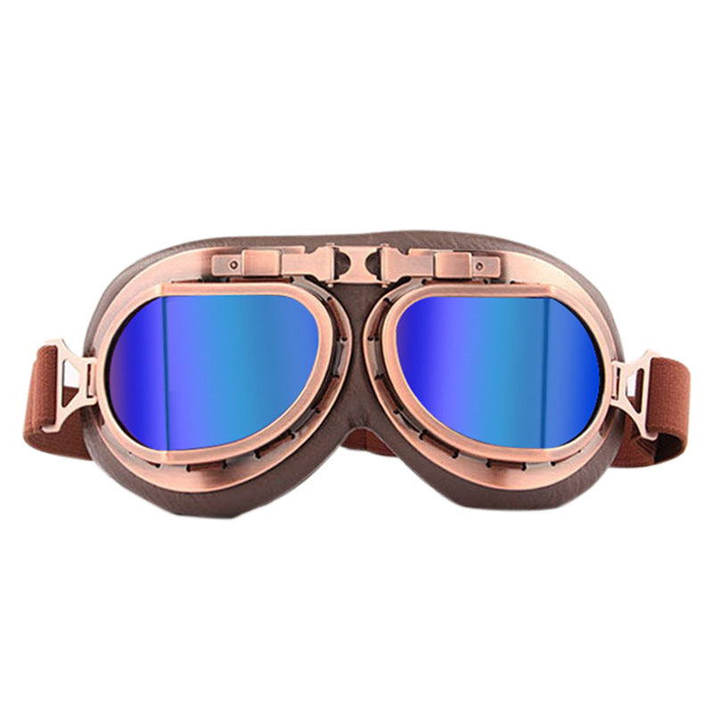 Skanto | Vintage Steampunk Motorsykkelbriller