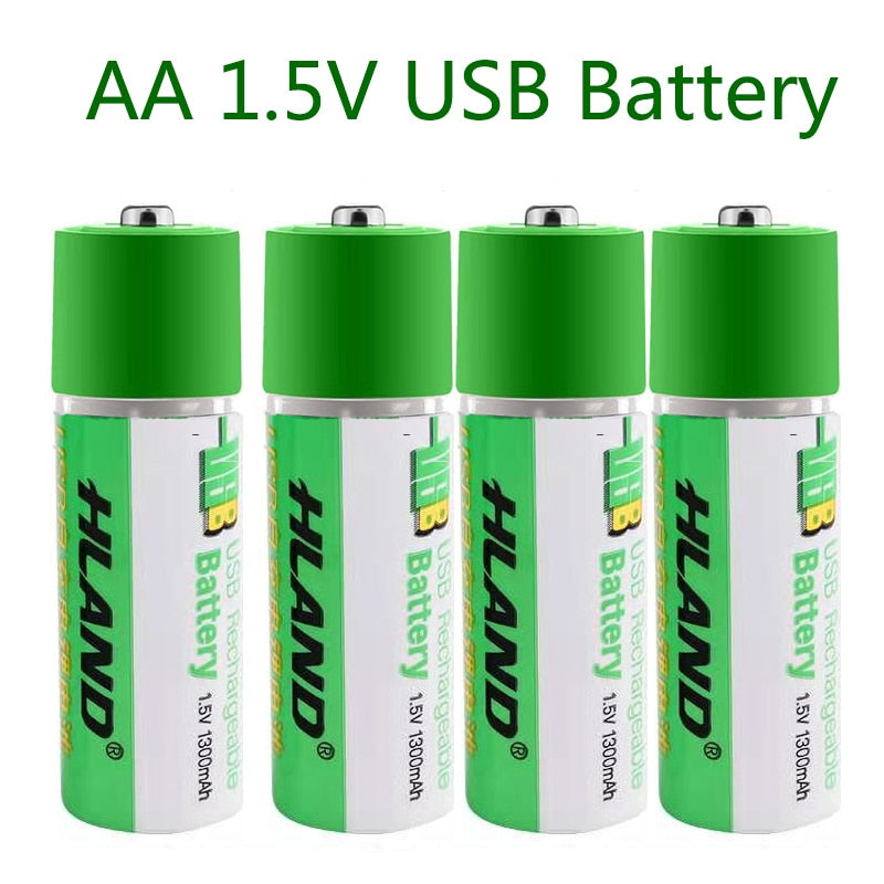 Skanto | 2 deler USB oppladbart batteri