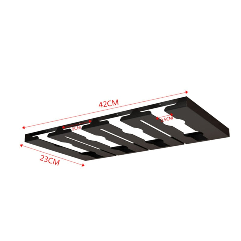 Skanto | Under Skap Glass Organizer Rack