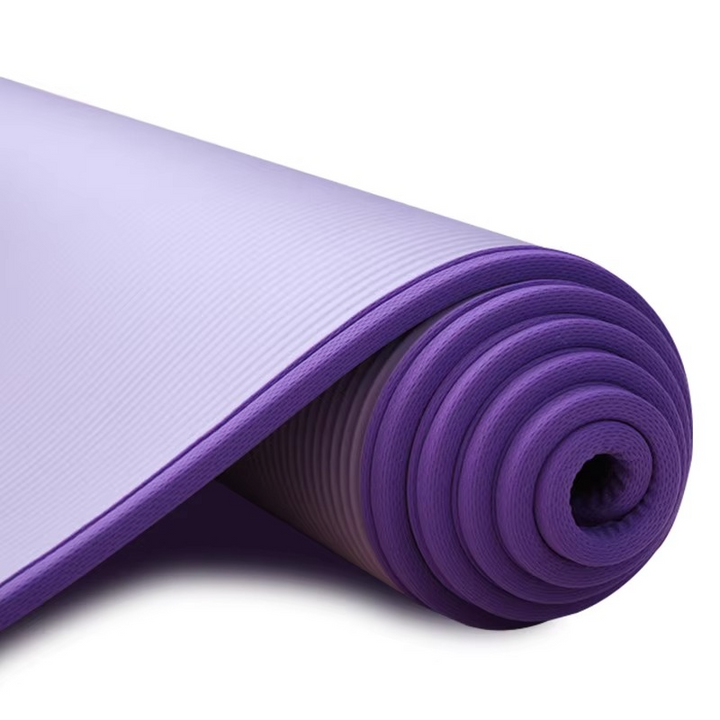 Skanto | Ekstra tykk 0,39 tommer sklisikker trenings- og yogamatte med bæreband