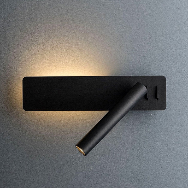 Skanto | Rotatable LED Wall Lamp for Bedroom | Adjustable Brightness & Color Mode