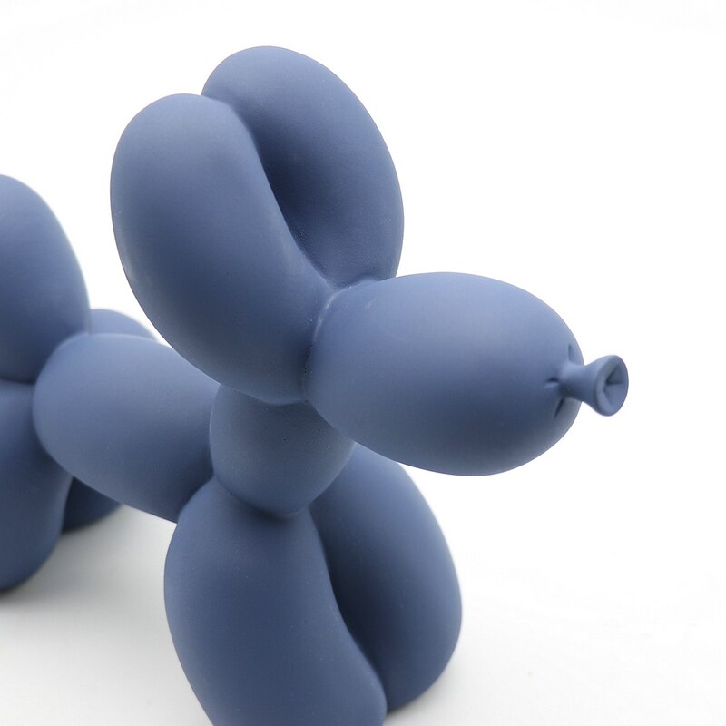 Skanto | BalloonDog Livlig Hundeskulptur | Pop-Art Dekorasjon | Moderne Hjemmetekstur | Håndlaget Statue