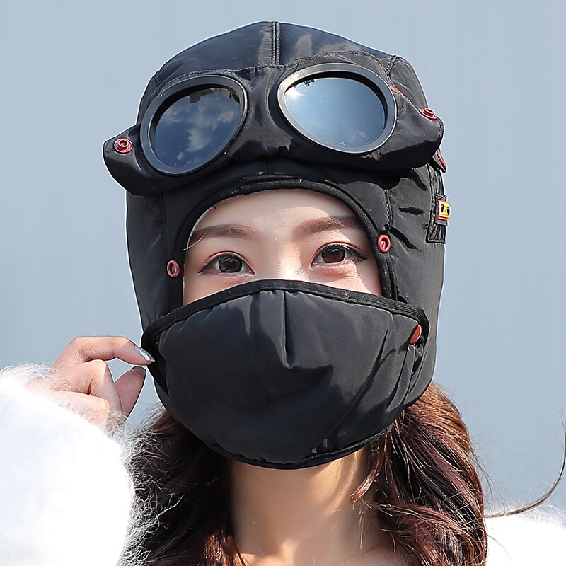 Skanto | Fullt Beskyttede Aviator Goggles Hatt