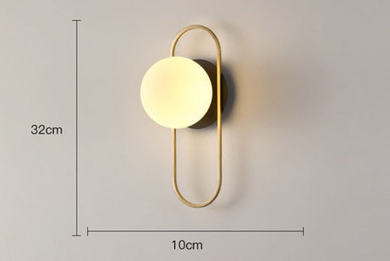 Skanto | BulbAura - Skandinavisk Vegglampe