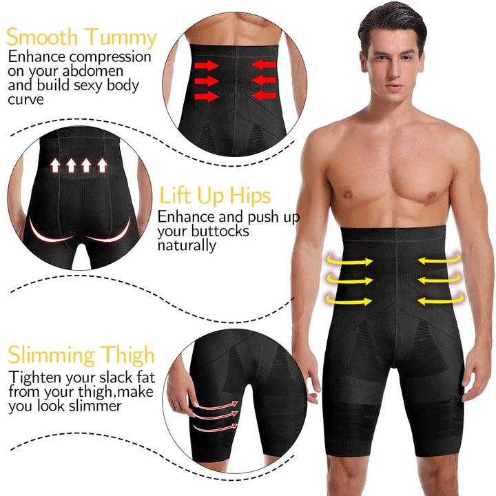 Skanto | Herres høyt liv magekontroll shapewear