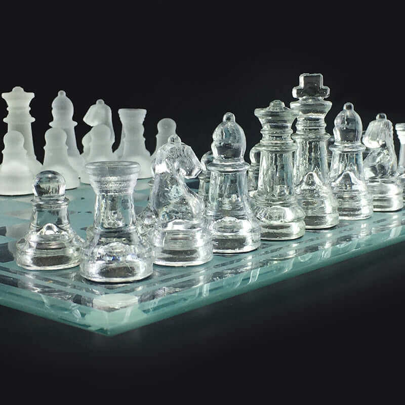 Skanto | Glass Sjakksett