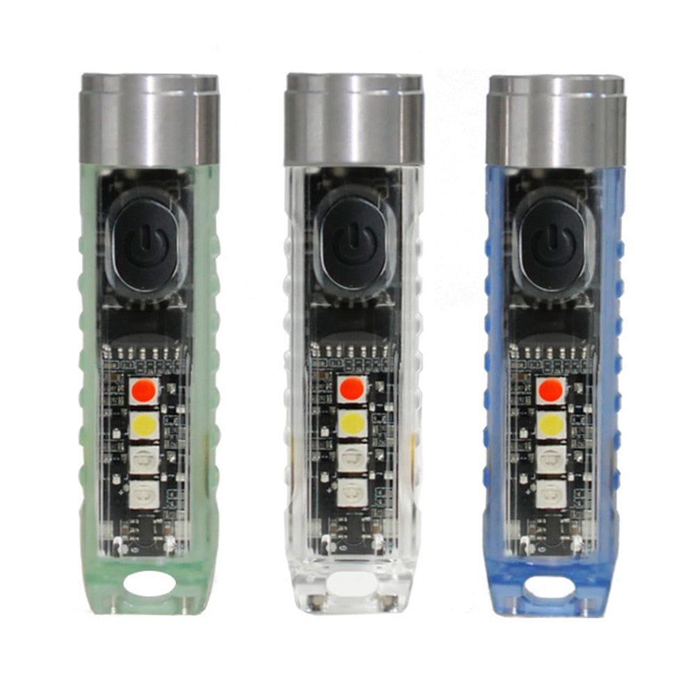 Mini LED Nøkkelring Lommelykt | Skanto