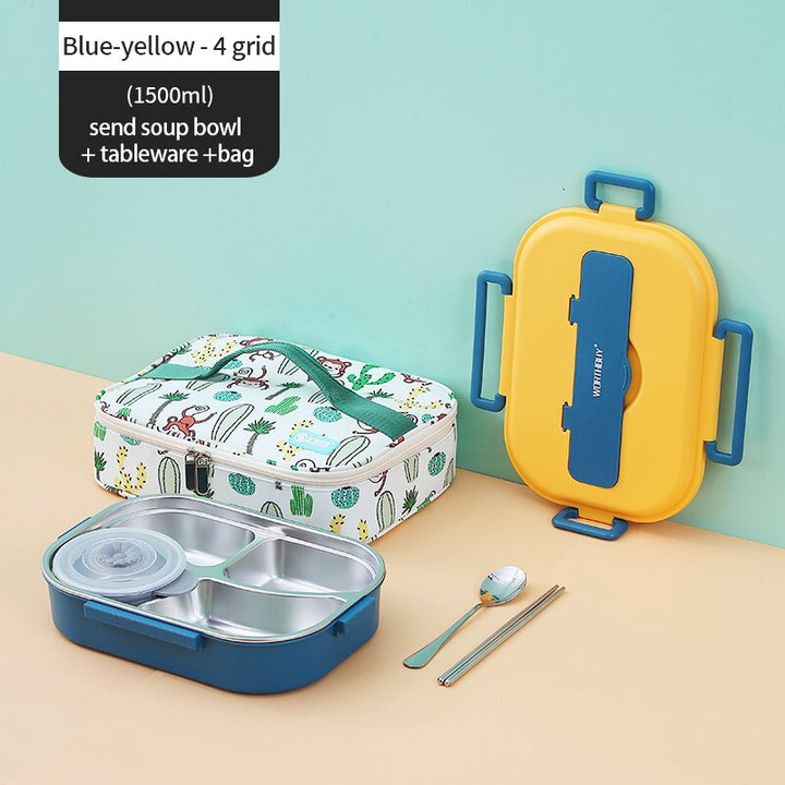 Rustfritt Stål Multi Rom Kids Matboks | Skanto