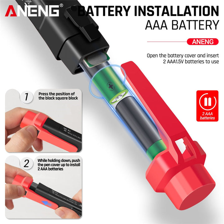 Skanto | Digital AC DC Spenning Detektorer Tester Penn
