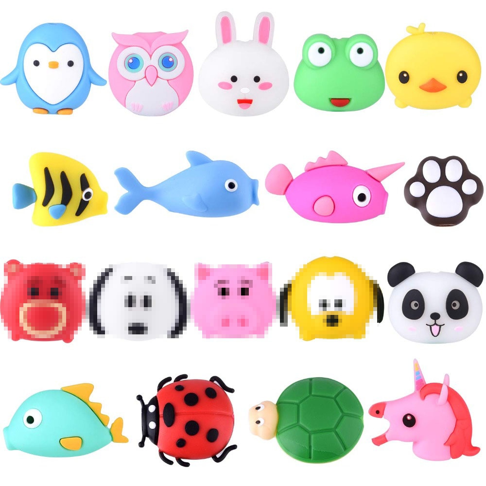 Skanto | Cartoon Telefon Universell Kabelbeskytter
