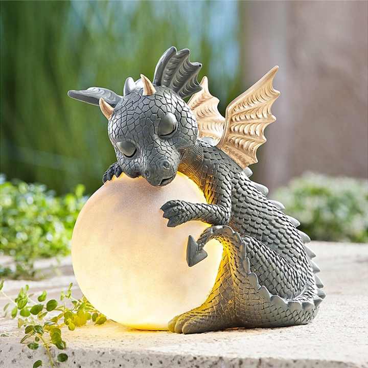 Skanto | DragonFlare - LED Bordlampe med Drage Stil