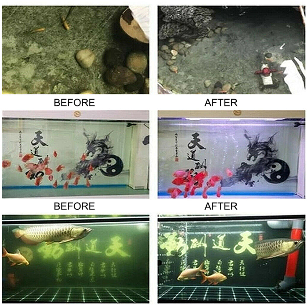 Skanto | Eco-Aquarium Filter Aktivert Kull Vannrensende Kubbe