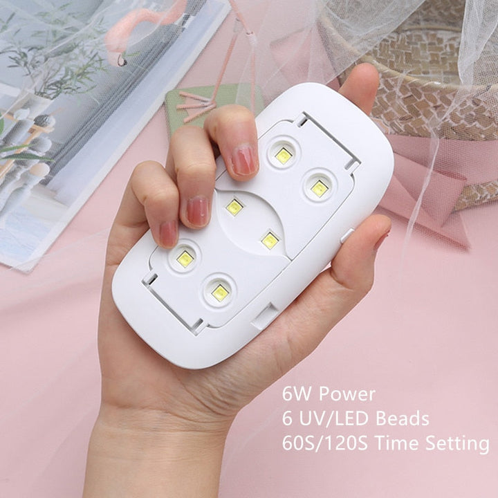 Skanto | Bærbar Mini LED Negletørker