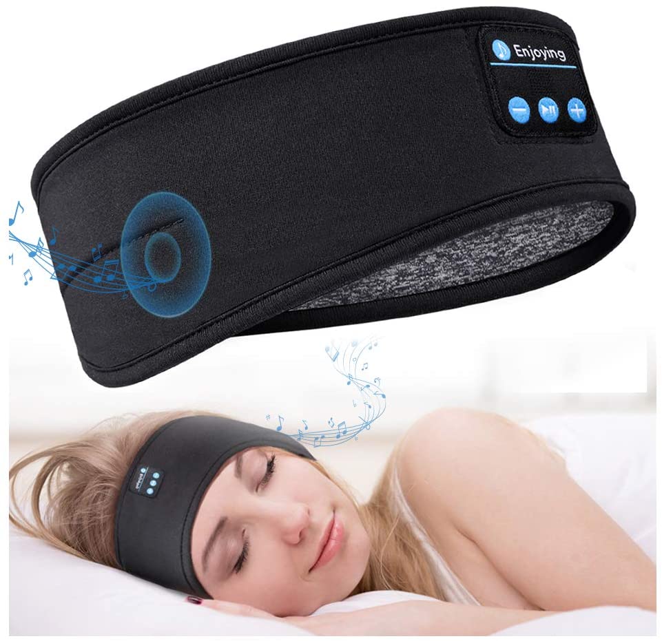 RestRhythm Bluetooth Søvnmask – Komfortabel Musikkmask for Avslapning og Søvn | Skanto