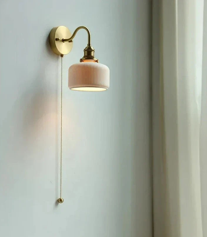 Skanto | ScandiAura – Stilfull Keramisk Vegglampe med Nordisk Design