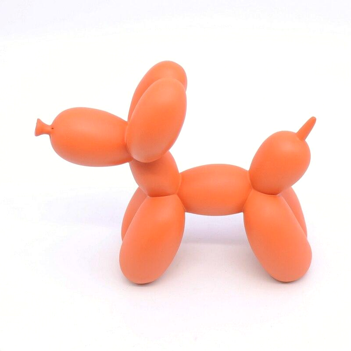 Skanto | BalloonDog Livlig Hundeskulptur | Pop-Art Dekorasjon | Moderne Hjemmetekstur | Håndlaget Statue