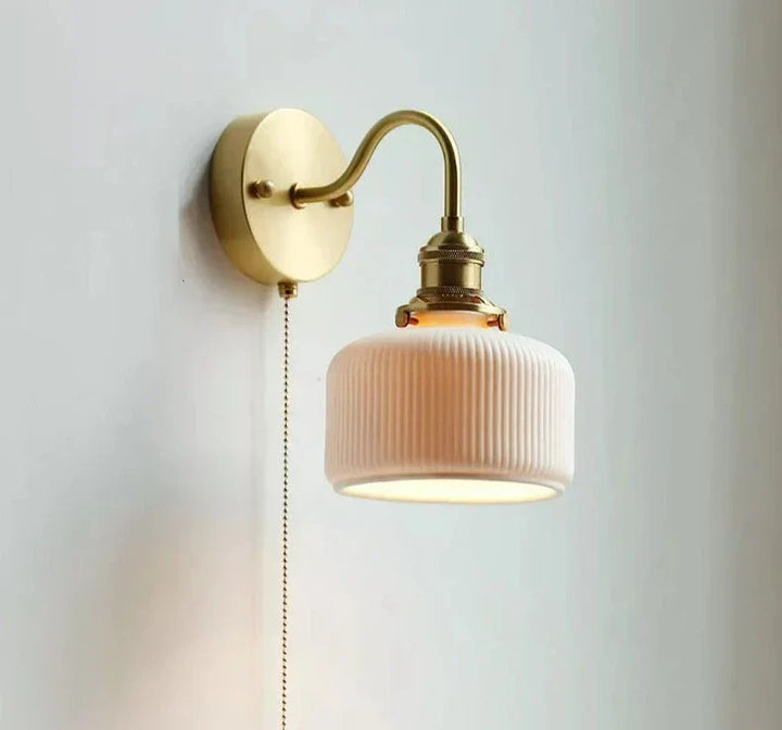 Skanto | ScandiAura – Stilfull Keramisk Vegglampe med Nordisk Design